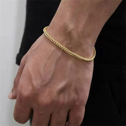 Unisex Stainless Steel Geometric Elegance Bracelet™