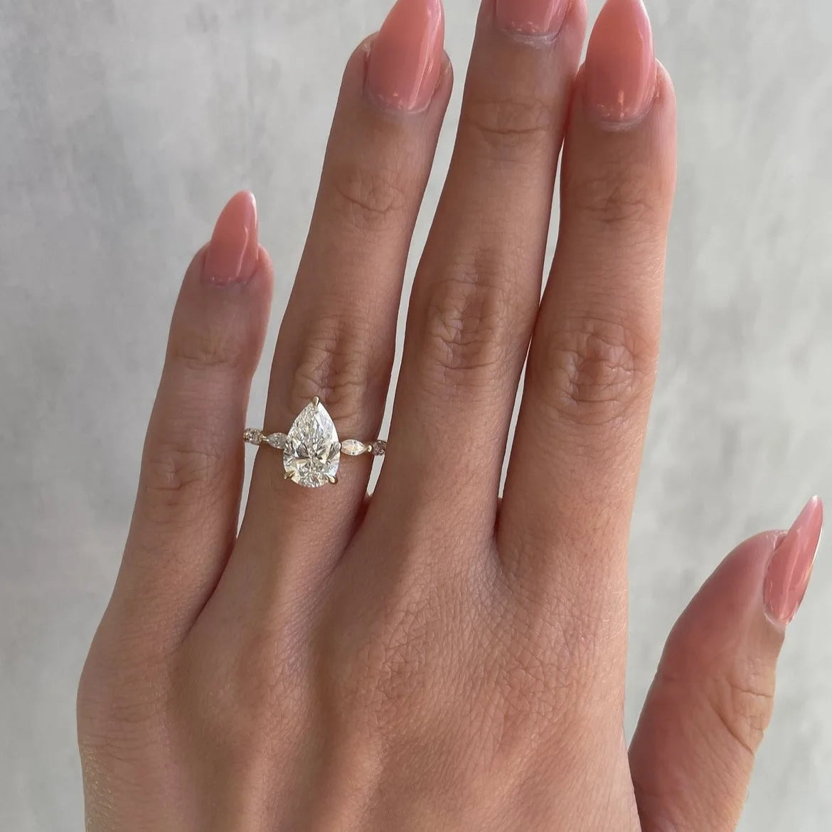 Gold Plated Stainless Steel Elegant Gold Plated Zircon Ring™