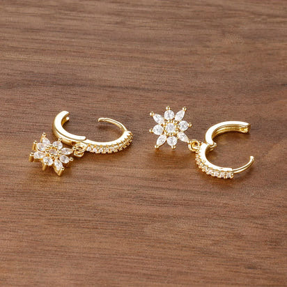 Non Tarnish Luxury Stainless Steel Starry Elegance Dangle Earrings™
