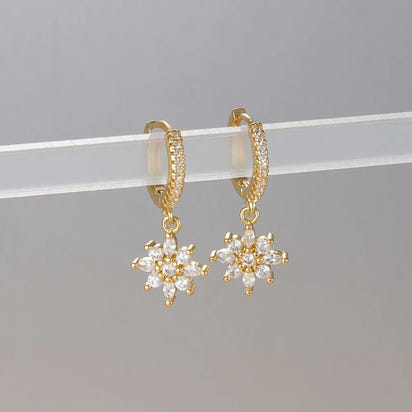 Non Tarnish Luxury Stainless Steel Starry Elegance Dangle Earrings™