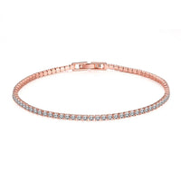 Non - Tarnish Elegant Sterling Silver Tennis Bracelet™