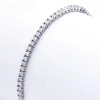 Non - Tarnish Elegant Sterling Silver Tennis Bracelet™