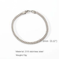 Unisex Stainless Steel Geometric Elegance Bracelet™