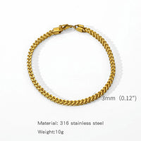 Unisex Stainless Steel Geometric Elegance Bracelet™